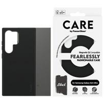 CARE by PanzerGlass Fashion QI dėklas Samsung Galaxy S24 Ultra - Juodas