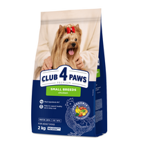 sausas sunu maistas club 4 - Club 4 Paws Premium Small Breeds sausas pašaras su vištiena šunims, 14 kg - 1 nuotrauka