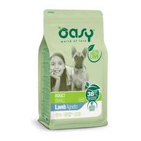 Oasy Adult Small sausas pašaras su ėriena šunims, 3 kg