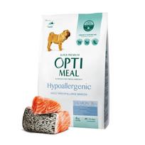 optimeal maistas sunims - Optimeal Hypoallergenic sausas pašaras su lašiša šunims, 12 kg - 1 nuotrauka