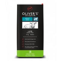 Oliver's Lamb Grain Free Medium sausas maistas su ėriena šunims, 10 kg