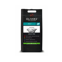 Oliver's Chicken Grain Free Medium sausas maistas šunims, 10 kg
