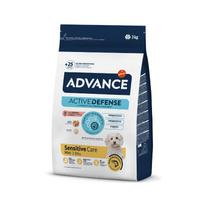 Advance Sensitive Mini sausas pašaras su lašiša ir ryžiais šunims, 3 kg