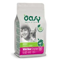 Oasy Adult Small & Mini Wild Boar sausas pašaras šunims, 2.5 kg