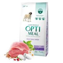 optimeal sausas - Optimeal Small Breed sausas pašaras su antiena mažų veislių šunims, 1.5 kg - 1 nuotrauka