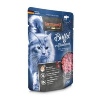 Leonardo Water Buffalo & Blueberries guliašas su azijiniu buivolu ir mėlynėmis katėms, 85 g
