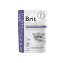 Brit GF Veterinary Diets Gastrointestinal konservai su ėriena katėms, 85 g