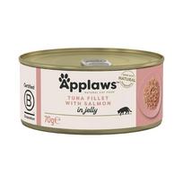Applaws Cat konservai su tunu ir lašiša drebučiuose katėms, 70 g