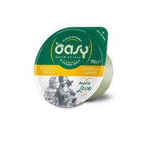 Oasy More Love Cup konservai su vištiena ir moliūgais katėms, 70 g