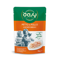 Oasy More Love guliašas su vištienos krutinėle katėms, 70 g