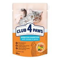 Club 4 Paws Premium Sensitive Digestion konservai su vištiena katėms, 80 g