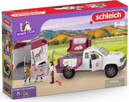 SCHLEICH HORSE CLUB Mobilioji veterinarė su priekaba, 42704