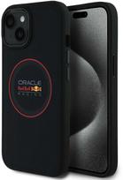 Red Bull Raudona Bull Raudona Bull PU Leather Raudona Ring MagSafe dėklas jūsų Apple iPhone 15 mėlynos spalvos