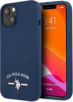 Us Polo Assn US Polo USHCP13SSFGV Apple iPhone 13 mini 5,4" dėklas telefonui mėlynos spalvos silikoninis Collection