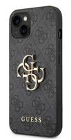 GUESS dėklas skirtas Apple iPhone 13 / 14 / 15 GUHCP14S4GMGGR (4G Big Metal Logo) pilkos spalvos
