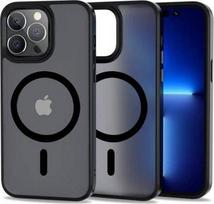 telefono deklas iphone 14 pro max - Tech-Protect MagMat MagSafe Apple iPhone 14 Pro Max - matte dėklas telefonui juodos spalvos - 1 nuotrauka