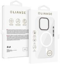 Liavec Hybrid Magsafe Clear dėklas skirtas Apple iPhone 15 Pro Max