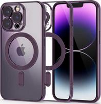 purple iphone 14 pro - Tech-Protect MagShine Line MagSafe Apple iPhone 14 Pro - dėklas telefonui violetinės spalvos - 1 nuotrauka