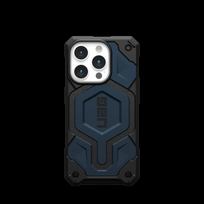 Urban Armor Gear UAG Monarch Pro su MagSafe iPhone 15 Pro - dark dėklas telefonui mėlynos spalvos