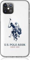 Us Polo Assn US Polo USHCP12LTPUHRWH Apple iPhone 12 Pro Max 6,7" dėklas telefonui baltos spalvos Shiny Big Logo