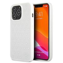 iphone 13 pro max deklai - Mercedes Benz Apple iPhone 13 Pro Max Mercedes dėklas Sidabrinis Stars Pattern (MEHCP13XESPWH) baltos spalvos - 1 nuotrauka