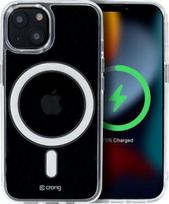 „Crong Clear MAG Cover“ magnetinis dėklas, skirtas „iPhone 13 mini“ (skaidrus)