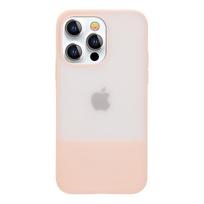 Kingxbar Plain Series Apple iPhone 13 Pro Max silikoninis dėklas telefonui rožinės spalvos
