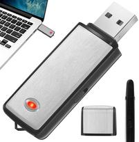 Verk Group Mini diktofonas USB pendrive 8GB Juodas (Black)