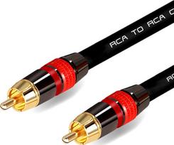 Mozos RCA į RCA Subwoofer kabelis Premium 3m