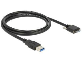 DeLOCK 83597 USB-A į Micro USB B 1m Juodas (Black)