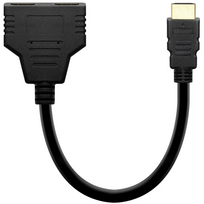 hdmi splitter - Savio HDMI skirstytuvas AK-77 (Juodas) - 1 nuotrauka