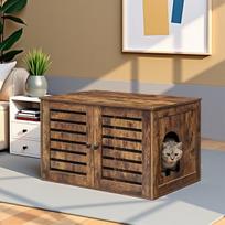 Feandrea Kačių Kraiko Spintelė PCL003X01, 80x53x49,2 cm, Rudas (Brown)