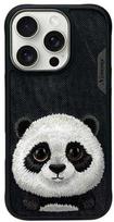 apple iphone 3 telefonas - Nimmy Apple iPhone 16 Pro 6.3" dėklas telefonui juodos spalvos Big Eyed Pet 2.0 Panda - 1 nuotrauka