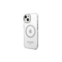 Dėklas GUESS GUHMP14SHSHTMS IPHONE 14/15/13 6.1 "Sidabrinis / Sidabrinis HARD CASE METAL OUTLINE MAGSAFE