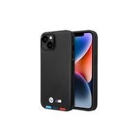 iphone 7 plus deklas - Apple iPhone 14 Pro BMW odinis dėklas Stamp Tricolor MagSafe (BMHMP14L22PTDK) juodos spalvos - 1 nuotrauka