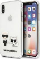 Apple iPhone XS Max Karl Lagerfeld dėklas Karl&Choupette (KLHCI65CKTR) skaidrus