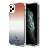 Us Polo Assn US Polo USHCN58TRDGRB Apple iPhone 11 Pro raudona-telefono dėklas mėlynos spalvos&red Gradient Pattern Collection
