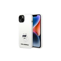 iphone 15 plus silicone case - Apple iPhone 14 Plus Karl Lagerfeld dėklas silikoninis Choupette MagSafe (KLHMP14MSNCHBCH) baltos spalvos - 1 nuotrauka