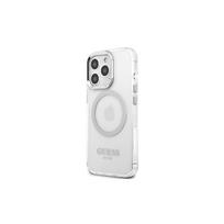 iphone 13 pro magsafe - Apple iPhone 13 Pro Guess Dėklas Metal Outline Magsafe (GUHMP13LHTRMS) sidabrinės spalvos - 1 nuotrauka