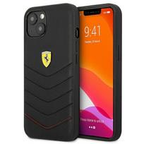 apple iphone 13 mini - Apple iPhone 13 Mini Ferrari dėklas Off Track Quilted (FEHCP13SRQUK) juodos spalvos - 1 nuotrauka
