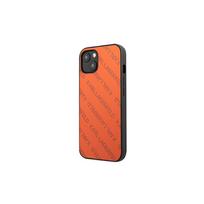 iphone orange - Apple iPhone 13 Karl Lagerfeld dėklas Perforated Allover (KLHCP13MPTLO) oranžinės spalvos - 1 nuotrauka