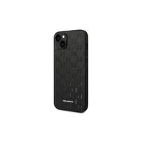 telefono deklas karl lagerfeld - Dėklas Karl Lagerfeld Saffiano Monogram Case skirtas iPhone 14 Plus, juodas - 1 nuotrauka
