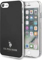 Us Polo Assn US Polo USHCI8TPUBK Apple iPhone 7/8/SE 2020 / SE 2022 telefono dėklas juodos spalvos Shiny