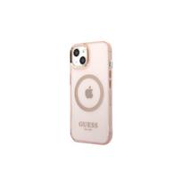 iphone 13 pro max magsafe case - Apple iPhone 13 Pro Max Guess Dėklas Gold Outline Translucent MagSafe (GUHMP13XHTCMP) rožinės spalvos - 1 nuotrauka