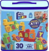Mattel Mega Bloks Kaladėlių Rinkinys ABC (30 det.) HRR60