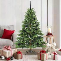 Dirbtinė Kalėdų eglutė vidaXL, 150 cm, Žalia (Green), su 150 LED
