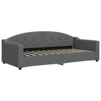 lova sofa 90x200 - vidaXL Sofa, tamsiai pilkos spalvos, 90x200cm, audinys - 2 nuotrauka