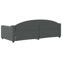 lova sofa 90x200 - vidaXL Sofa, tamsiai pilkos spalvos, 90x200cm, audinys - 5 nuotrauka