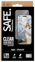 PanzerGlass SAFE. Screen Protector w. black Frame iPhone 17 Air Ultra-Wide Fit
