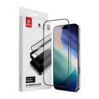 iphone 17 pro glass - Crong 3D Armour Glass + installation frame iPhone 17 Pro - 1 nuotrauka
